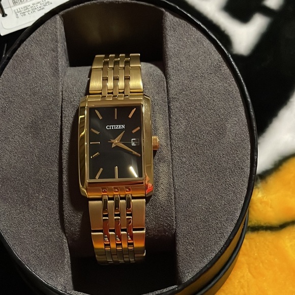 Citizen Other - Citizens Mens Square Gold-tone Watch